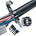 Comb Jaw, 2.750 in, Black, Polyamide