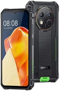 OUKITE WP28 6.52 Inch 8GB 256GB Smartphone Rugged 10600mAh Android13 Telefone móvel 48MP Cámara NFC（verde）