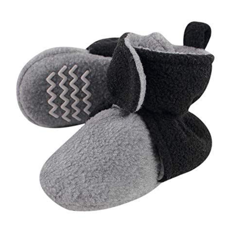 Image of Hudson Baby Unisex-Baby Cozy Fleece BootiesSlipper Sock