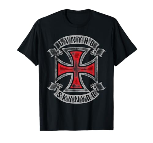 Logotipo de Lynyrd Skynyrd Nation, vintage, motero de los 70, rock clásico Camiseta