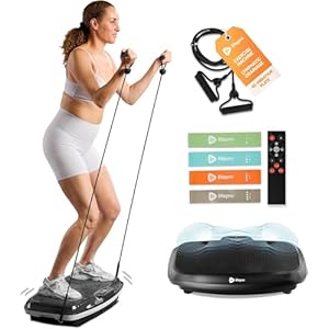 LifePro Turbo 3D Vibration Plate Exercise Machine for Home, Dual Motor Oscillation & Pulsation, Whole Body Workout Equipment
