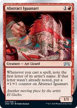 Magic The Gathering - Abstract Iguanart - No autorizado