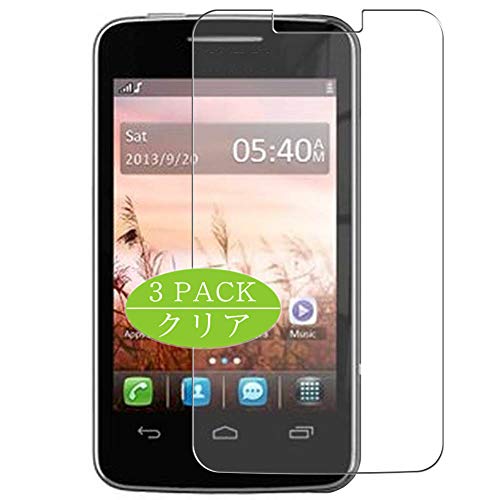 ノーブランド品 VacFun Lot de 3 Clair Film de Protection d'écran, compatible avec Alcatel Tribe 3040, Film Protecteur Screen Protector (non vitre verre...