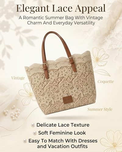 Bolso Vintage de Encaje para Mujer miniatura 2