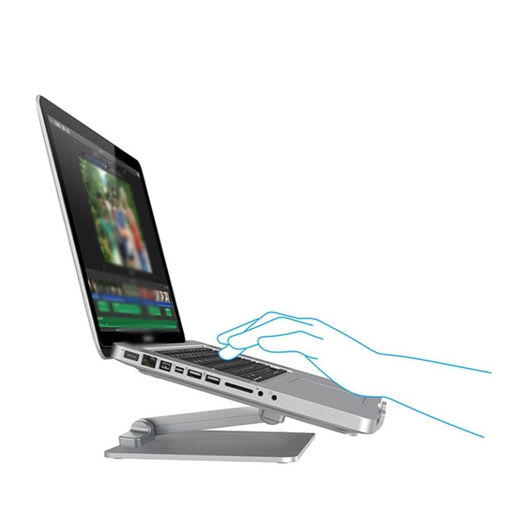 raffreddatore notebook ventole per pc portatile Supporto di raffreddamento per laptop da gioco in metallo regolabile multi-angolo