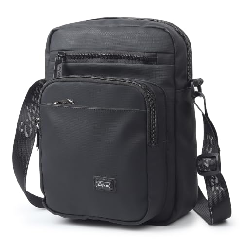 Image of Sling Bag for Men & Women- Crossbody Sling Bag for Travel, Cycling & Hiking | Waterproof Shoulder Bag with Compartment and Zipper Pockets