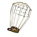 WEISUYUUS Industrial Metal Cage Protective Cover for Hanging Light Bulbs Retro Styles Iron Lamp Shade Work with Various Fixtures
