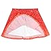 Girls 2 Piece Top Tank Gradient Orange Skirt Sparkle Show Music Size 7-8
