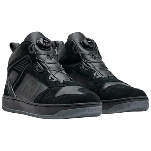 XPD Moto Fast H2Out wasserdichte Motorrad Schuhe, schwarz, 45