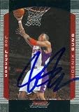 Autograph Warehouse 52137 Joe Johnson Autographed Basketball Card Phoenix Suns 2004 Bowman Chrome No .79