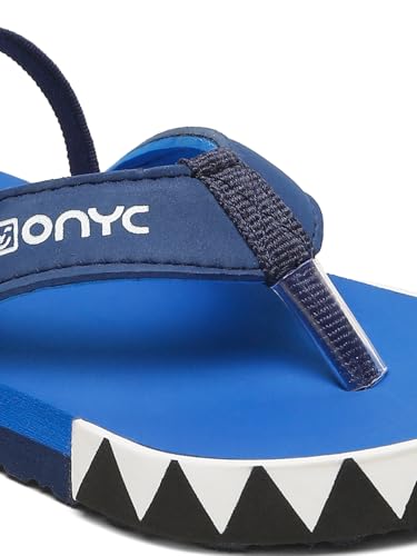Image of ONYC Shark V Shape Sliders for Kids, Unisex