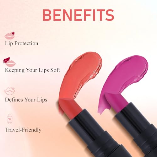 Image of JERSEY GIRL BY FASHION COLOUR Kissproof Matte Lipstick| Lightweight & Longlasting | Matte Finish | Stay up to 12hrs | Available In Fab Shades | Highly Pigmented |Intense Colour, Moisturised Lips, Color Sensational Creamy Matte |Rustic Brown