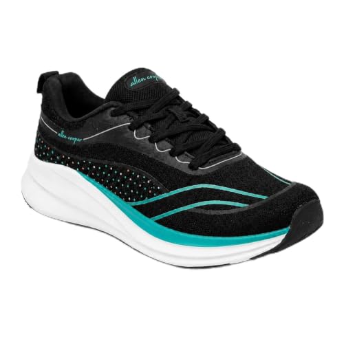 Image of Allen Cooper Training,Road Running,Cricket,Gym,Sports Comfortable Extra Max Cusion with Memory Foam Insole Running Shoes for Men(601|Grey /Black-Olive-Sizes 6,7,8,9,10)