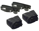  2EXTREME 2X Schlauch + 2X Felgenband 16 Zoll 3,25 x 16 Motorrad MZ ES TS Simson Oldtimer
