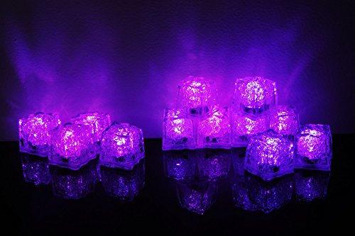 Litecubes Brand 3 Mode Pink Light Up Led Ice Cubes (12) #TOP2