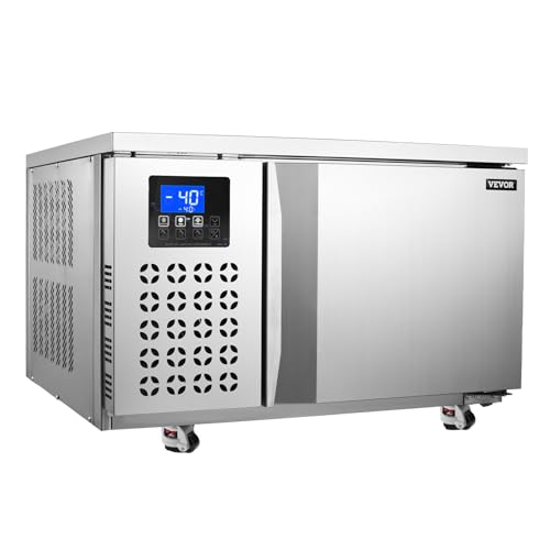 VEVOR 80 L Blast Chiller, 3 Trays Commercial Flash Freezers,