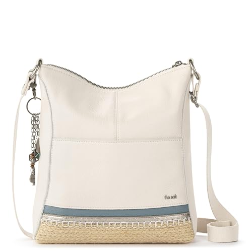 Image of The Sak Lucia Leather Crossbody Purse - Premium Leather Women's Handbag for Everyday & Travel - Cross Body Bag With Zipper