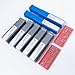 21-Piece Indexable Lathe Turning Tool Kit - 5/8 (16mm) Shank 7 Metal Lathe Tool Holders and 14 Carbide Inserts for Precision Turning, Grooving, Threading, and Boring