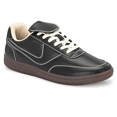 Image of Cruiser Men's Sneakers | Cushioned Insole Comfortable Shoes | Trendy & Stylish Modern Sneakers | Durable TPR Sole Casual Walking Footwear (2675)