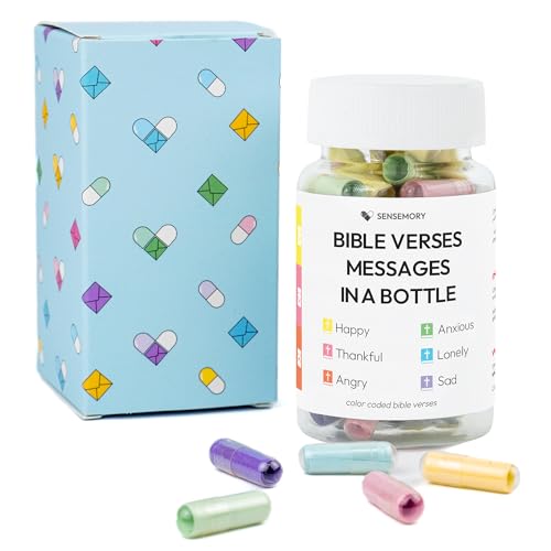 Inspirational Bible Verse Bottles: 50 Uplifting Messages for Christian Gifts, Father's Day, and Home Decor - Image 2