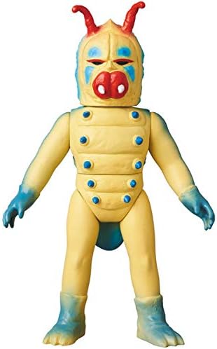 Amazon メディコム 東映レトロソフビ ドクガンダー 幼虫 仮面ライダー話 火を吹く毛虫怪人 ドクガンダー 熊之森恵 おもちゃ おもちゃ