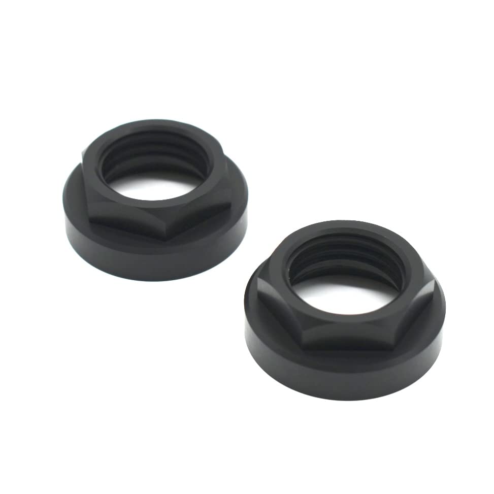 Region Offroad - Tuercas pivotantes de limpiaparabrisas de aluminio 36000269 compatible con Jeep Wrangler YJ 1987-1995