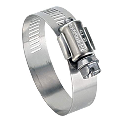 Ideal Tridon 6410051#10 Stainless Steel Worm Drive Clamp with 410 Stainless Steel Screw 64 Series, 1/2