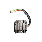 バイク汎用 4P カプラー 全波整流 レギュレーター HID化/ゴリラ モンキー カブ 原付小型 スクーター