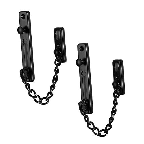 OSALADI 2 Pack Hotel Security Door Locks Door Chain Guard for Apartment Commercial