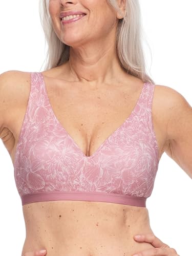 Image of Warner's Womens Cloud 9 Super Soft, Smooth Invisible Look Wireless Lightly Lined Comfort Bra Rm1041a