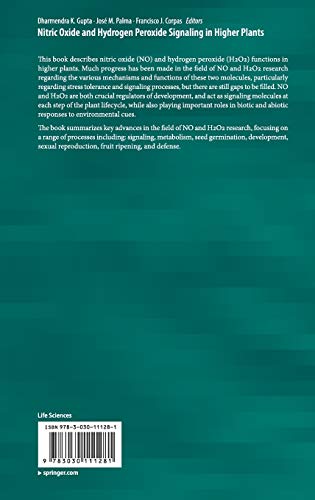 Nitric Oxide and Hydrogen Peroxide Signaling in Higher Plants