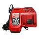 Milwaukee M12 – 18 FC Ladegerät Akku (M12/M18 – FC, 12 V), Red & Black