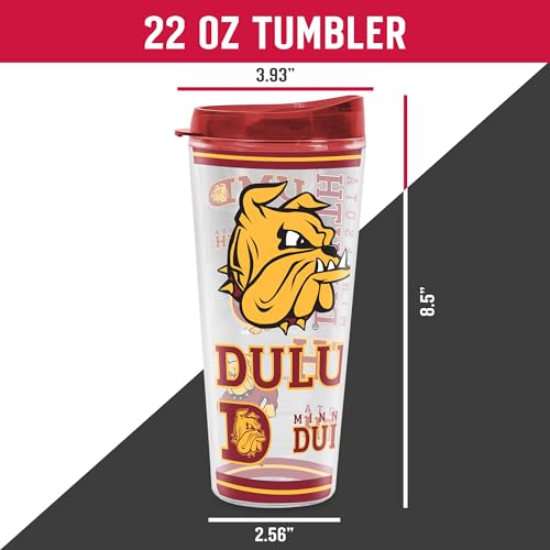 Image of Rico Industries NCAA College Double Wall Mayhem 16oz Or 20oz Tritan Tumbler W Lid