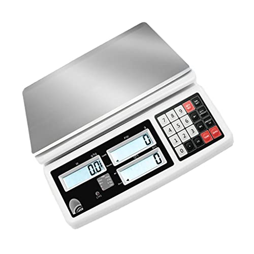 GLJTUO Báscula Contadora Digital, Piezas De Precisión, Báscula Contadora De Monedas, Báscula Electrónica De Gramos, Báscula Contadora Industrial De Laboratorio, Balanza Digital,7.5kg/0.1g