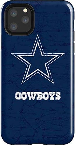 Skinit Impact Phone Case Compatible with iPhone 11 Pro Max - Officially Licensed NFL Dallas Cowboys Blue Performance Series Design