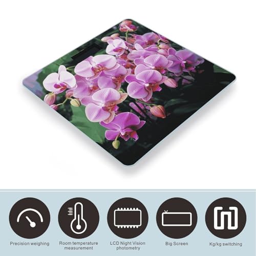 Báscula Digital de Baño Precisa de Cristal Templado miniatura 3