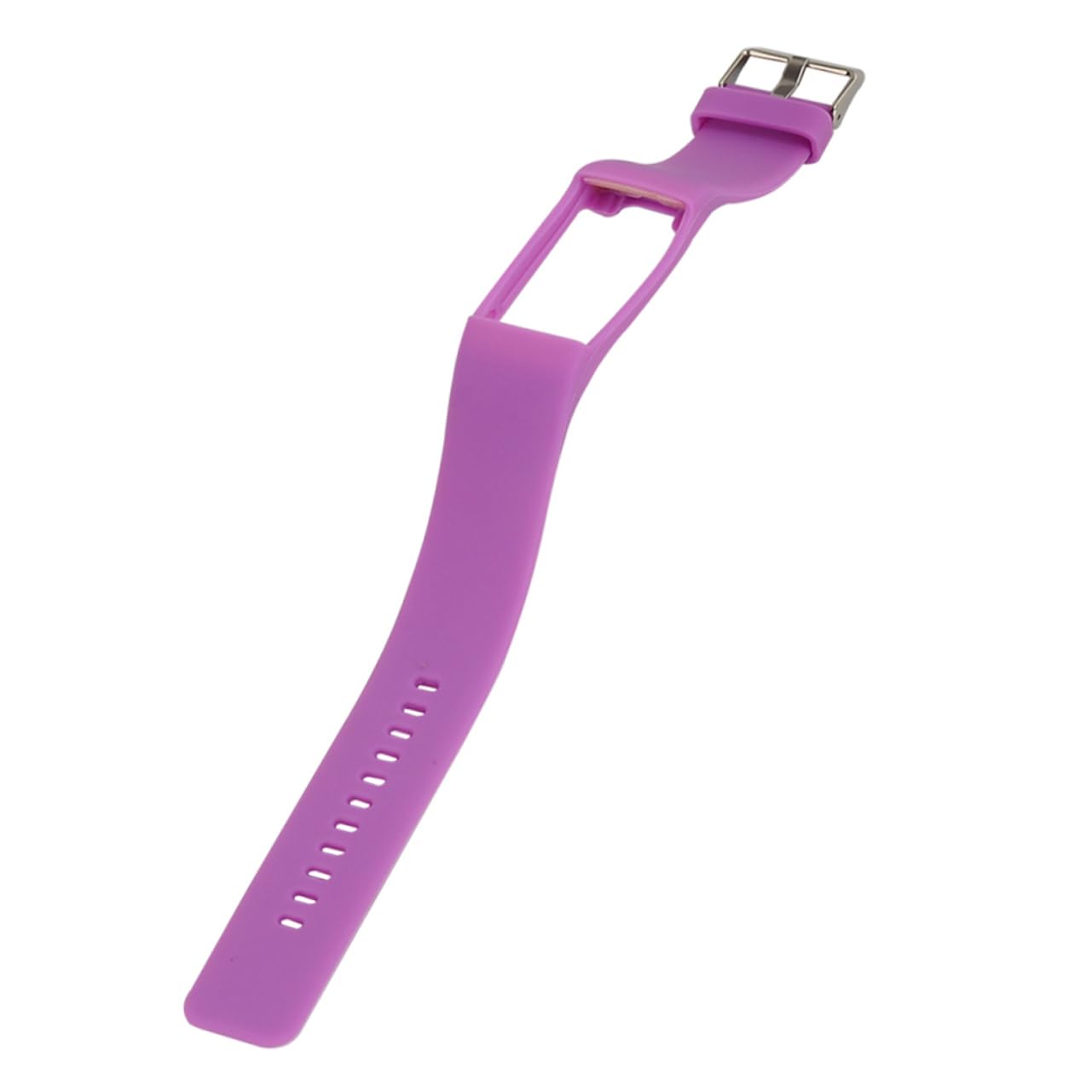 Gatuida 3 Uds Correa De Reloj De Moda Correa De Reloj De Silicona Correa De Reloj Elegante Correa De Reloj De Repuesto Pulsera Inteligente A370 Púrpura