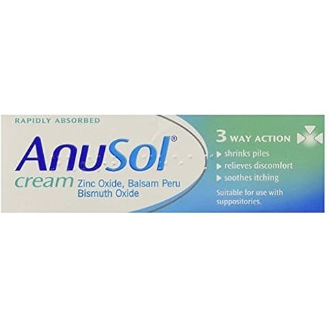 Anusol 3X Anusol Cream Haemorrhoids (Piles) Treatment - 23G Cover