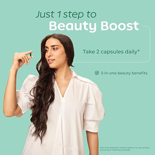 Image of Arth Biotin Capsules For Hair Growth, Skin & Nails - 60 Veg Capsules for Men & Women | Vitamin A, B, D3, Folic Acid, Keratin Builder & Hyaluronic Acid | Supplement For Healthy Hair, Nails & Skin