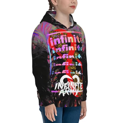 Youth Hooded Sweatshirt Sports Casual Long Sleeve Hoodie For Outdoor Daily3