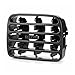 oimcpr A Pair Car Interior Center Console Air Vent Air Jet Intake Grille Compatible for Renault Clio II 1998-2001 Compatible for Thalia I 2001-2006 7702258375