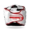 Sanabul-Core-Series-Boxing-MMA-Kickboxing-Head-Gear Sanabul Core Series Boxing Headgear for Men and Women | Full-Face Coverage, Impact-Dura Shock Tech | Elevate Your Protection for Multiple Combat Sports | Boxing Gear (White/Red, L/XL)