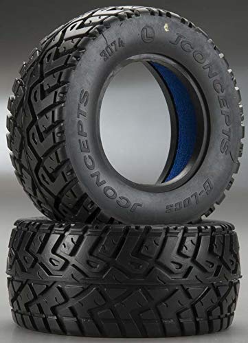 JConcepts 307400 G-Locs SCT 3.0 inch x2.2 inch Yellow (2)