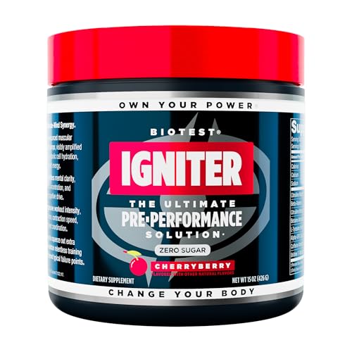Biotest Igniter Motivation Switch - 20/40 Servings CherryBerry
