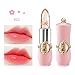 BestLand 3 Pcs/Set Flower Jelly Lipstick Set Temperature Change Moisturizer Long Lasting Nutritious Balm Magic Color Change Lip Gloss (3Pcs Flower Jelly Lipstick 010203)