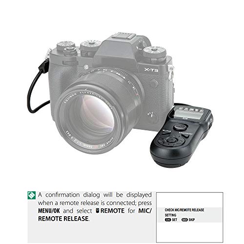 Image of JJC Intervalometer Timer Remote for Fujifilm X-T30 III II X-T5 X-T4 X100VI | Time Lapse Shutter Release for Fuji X-T20 X-T3 X100V X100F X100T X-H2 X-H2S GFX100SII GFX100 GFX 50R 50S X-PRO3 X-T100 & More