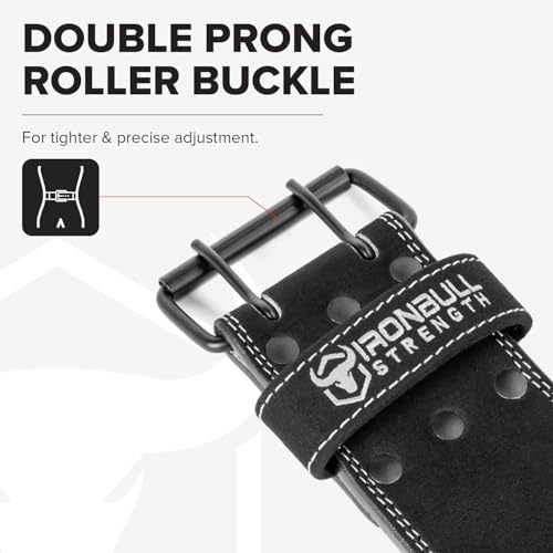 Iron Bull Strength FASHLOVE Powerlifting Belt - 10Mm Double Prong thumb #4