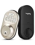 Hugolog Keyless Entry Door Lock with Keypad,Deadbolt Lock Electronic, Motorized Auto-Locking Easy Ea