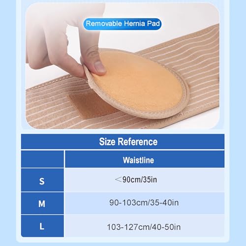 Faja para Hernia Umbilical Unisex Talla S Natural miniatura 2