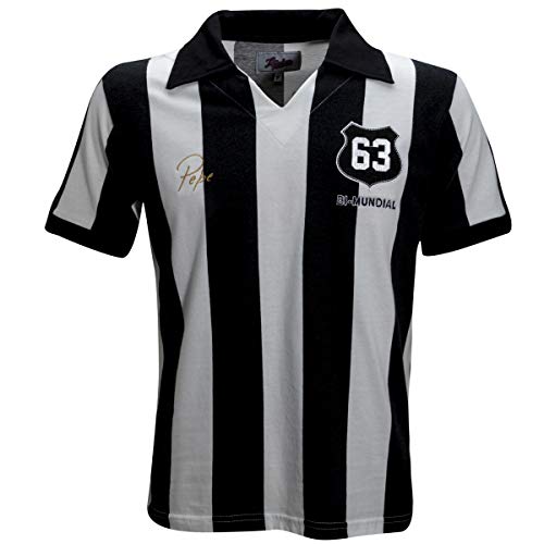 Camisa Liga Retrô Pepe 1963 Listrado, Ex-jogador do Santos e Brasil